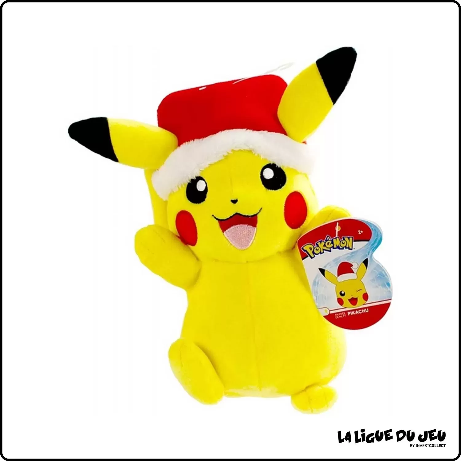 Peluche Pokemon - Edition Noël - Pikachu (20 cm) The Pokémon Company - 1