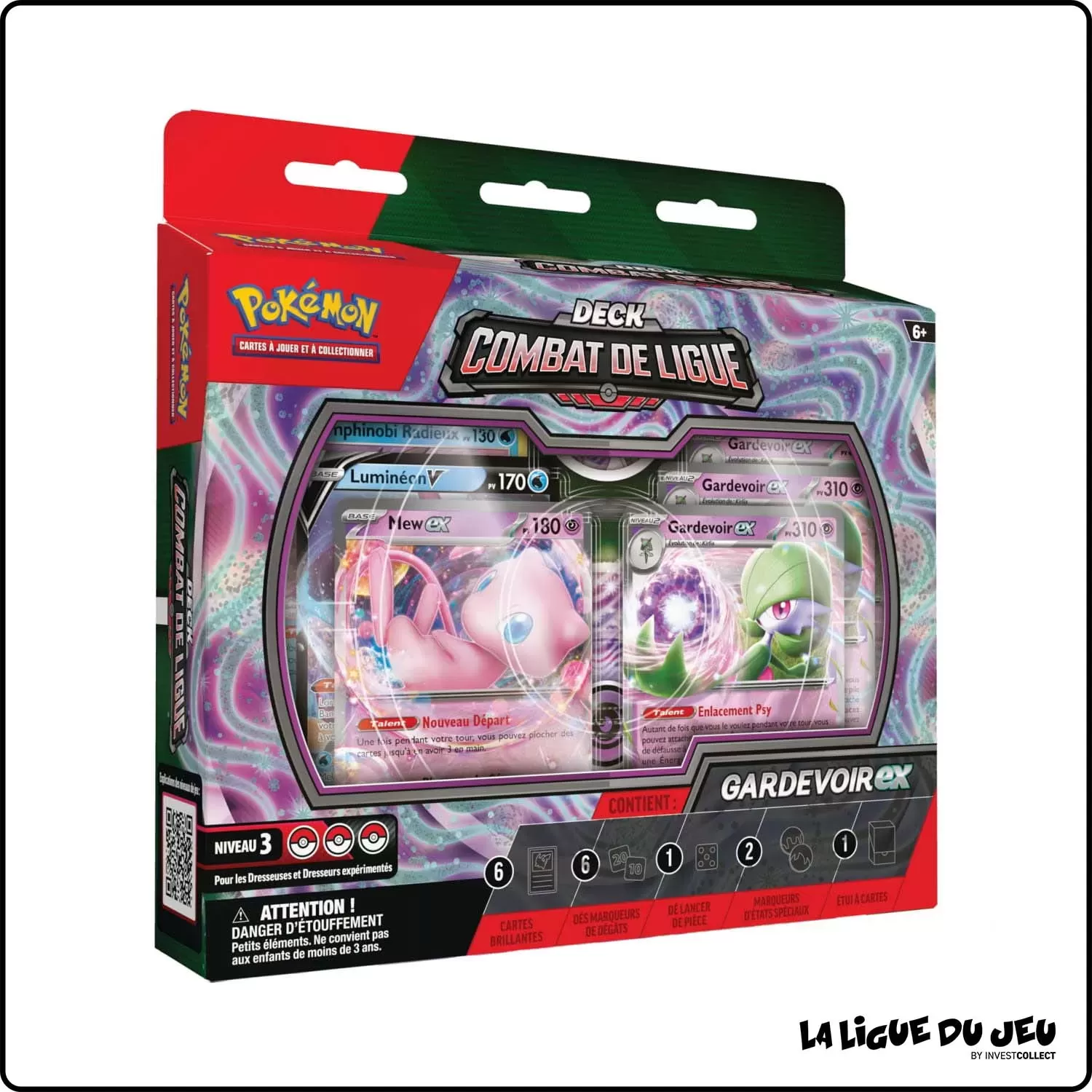 Deck - Pokemon - Combat de Ligue - Gardevoir ex - Scellé - Français