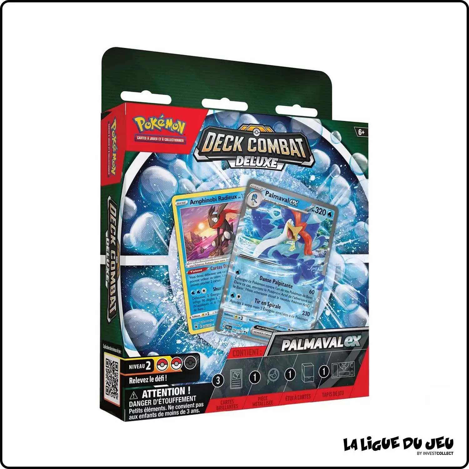 Deck - Pokemon - Deck Combat Deluxe - Palmaval ex - Scellé - Français