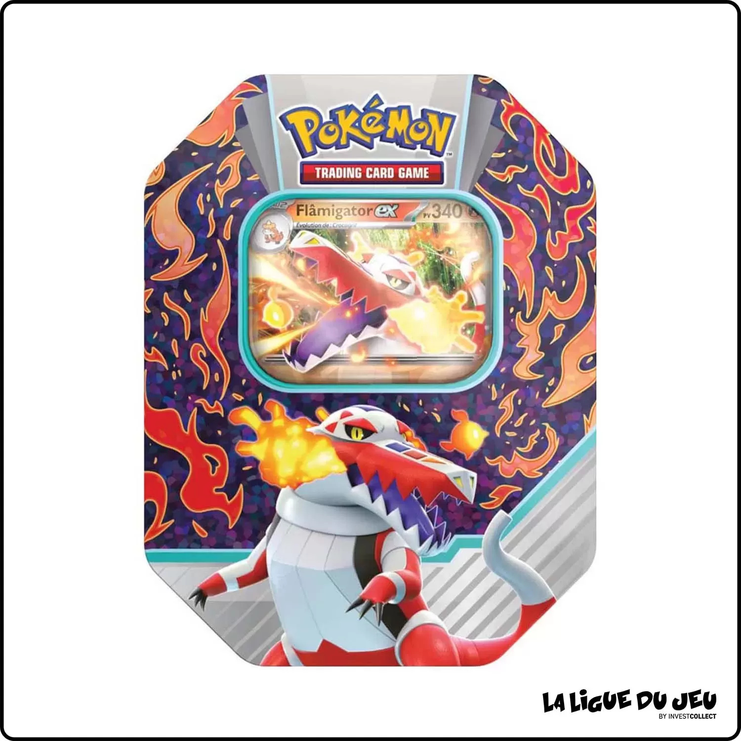 Pokébox - Pokemon - Flâmigator ex - Scellé - Français