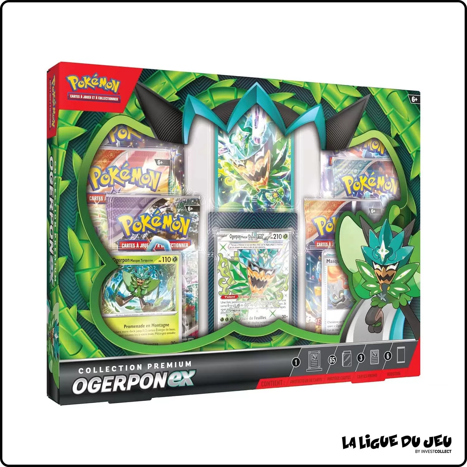 Coffret - Pokemon - Collection Premium Ogerpon-ex - Scellé - Français The Pokémon Company - 1