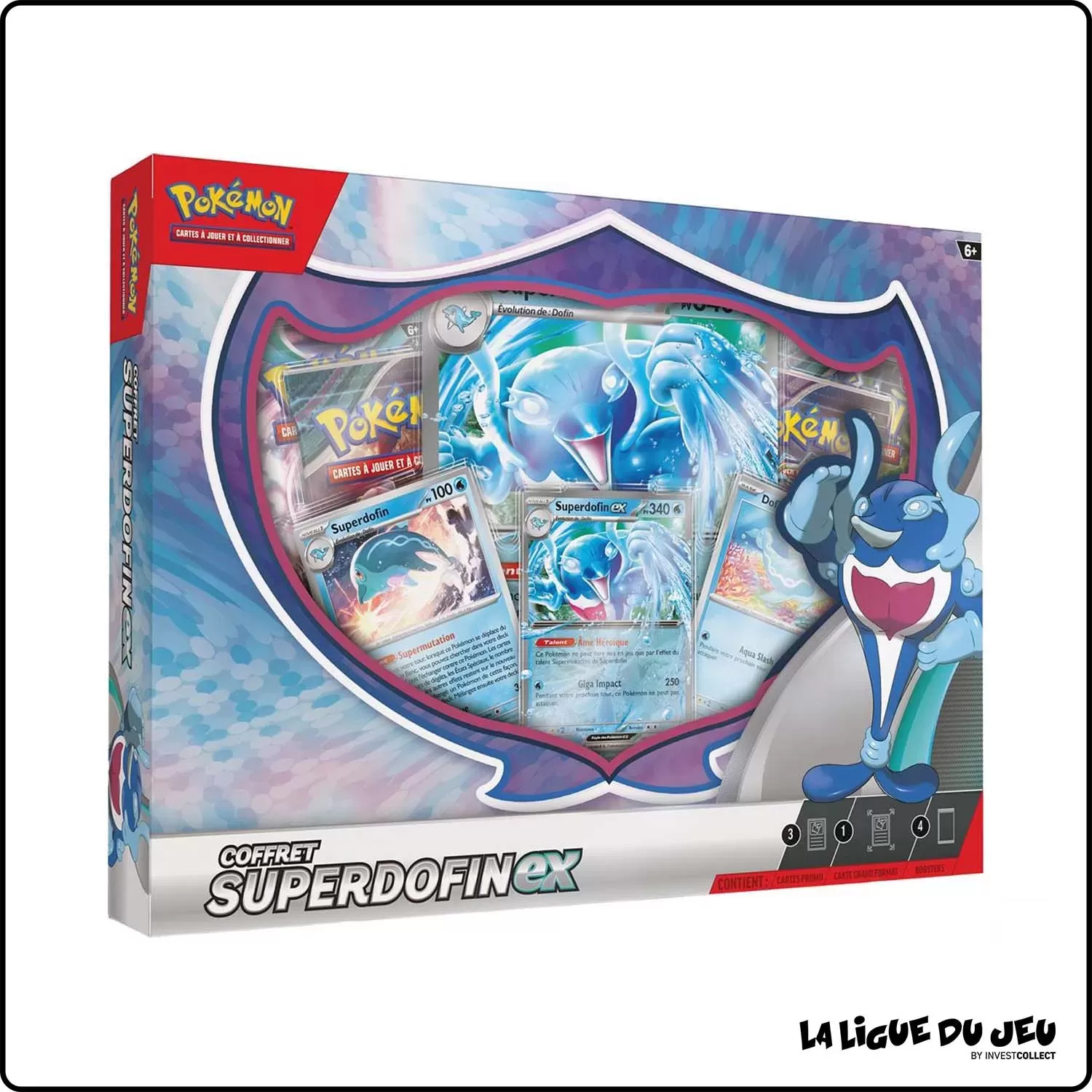 Coffret - Pokemon - Superdofin ex - Scellé - Français