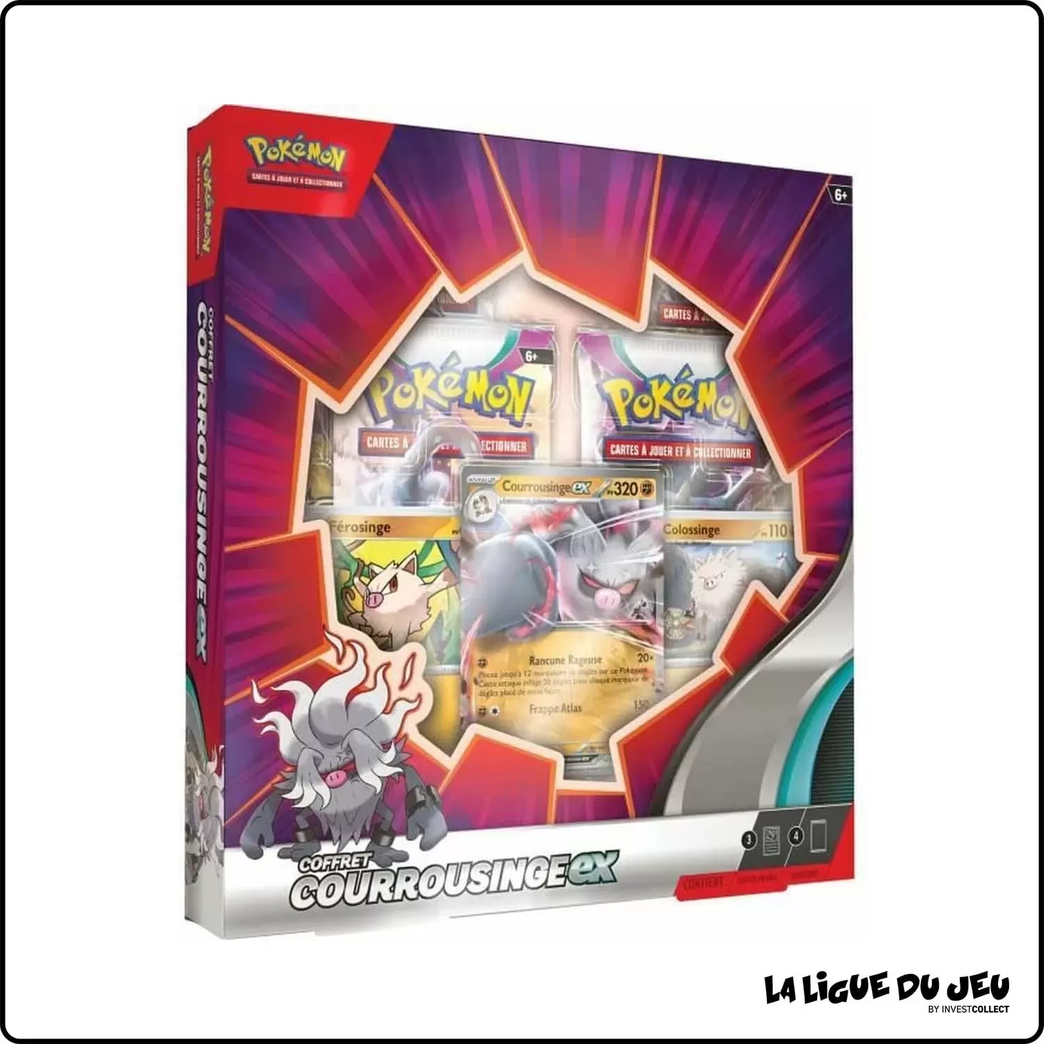 Coffret - Pokemon - Courrousinge-ex - Scellé - Français