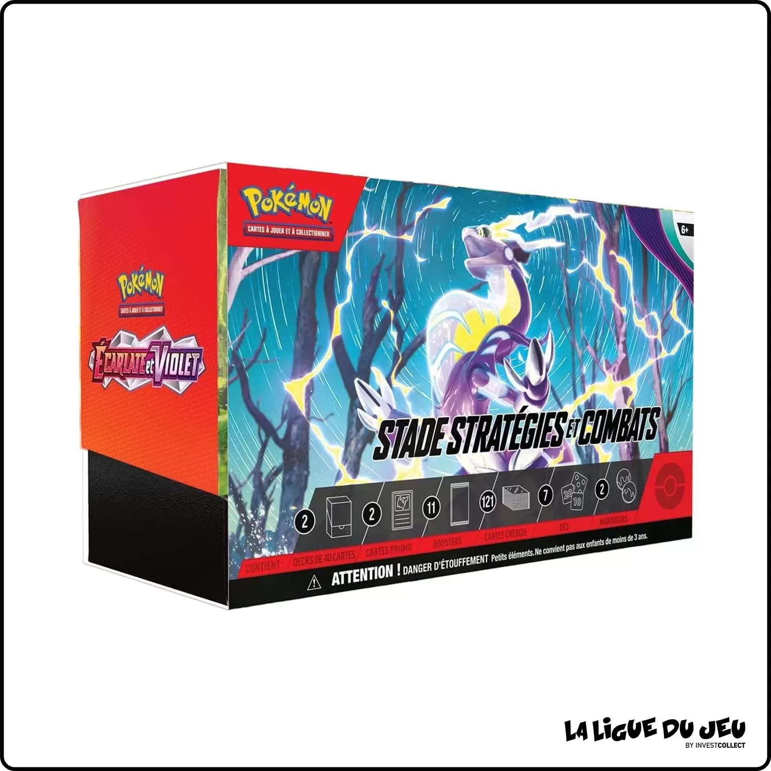 Coffret - Pokemon - Écarlate et Violet - EV1- Stade Stratégies et Combats - Scellé - Français