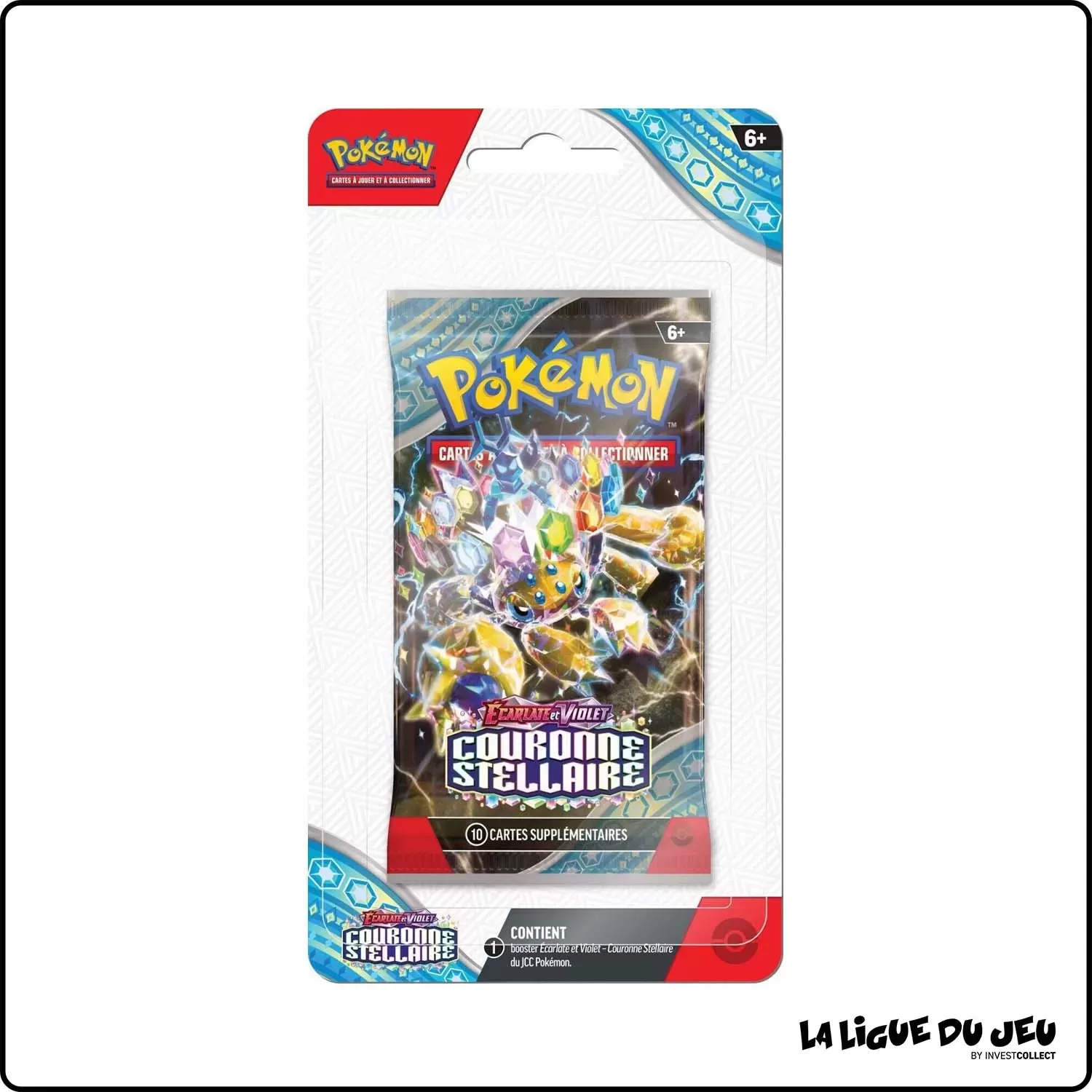 Blister - Pokemon - Couronne Stellaire - EV7 - Scellé - Français The Pokémon Company - 4