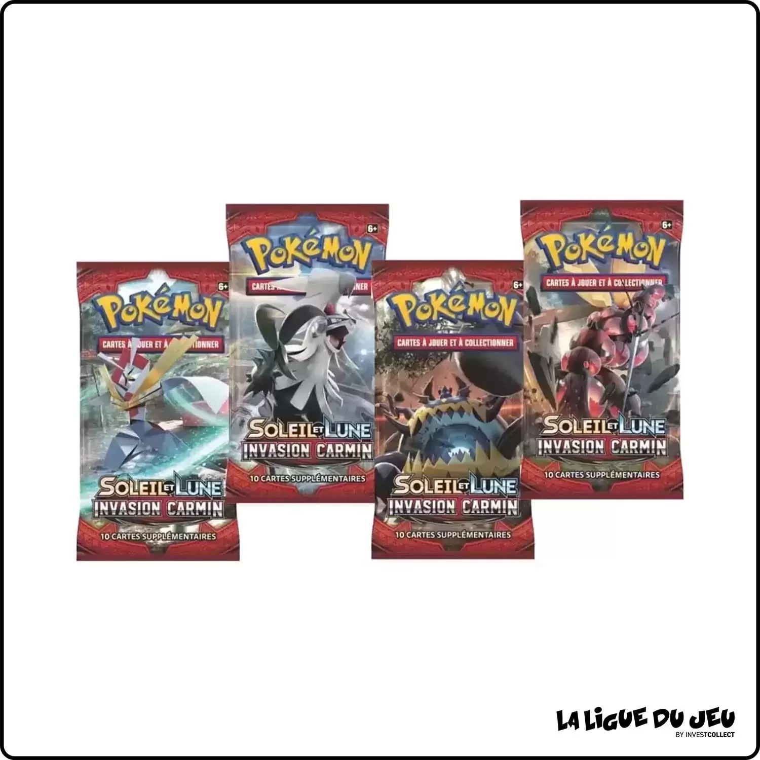 Booster - Pokemon - Invasion Carmin - SL4 - ArtSet 4 Illustrations - Non trié - Scellé - Français The Pokémon Company - 1