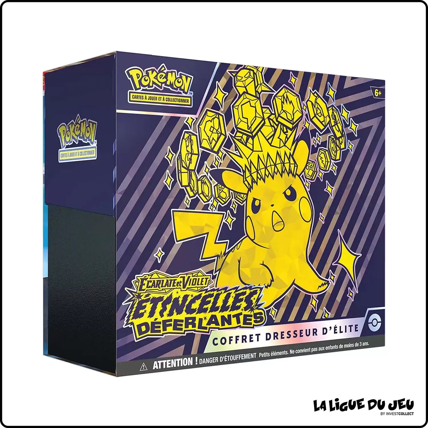 ETB - Pokemon - Étincelles Déferlantes - Pikachu - EV8 - Scellé - Français