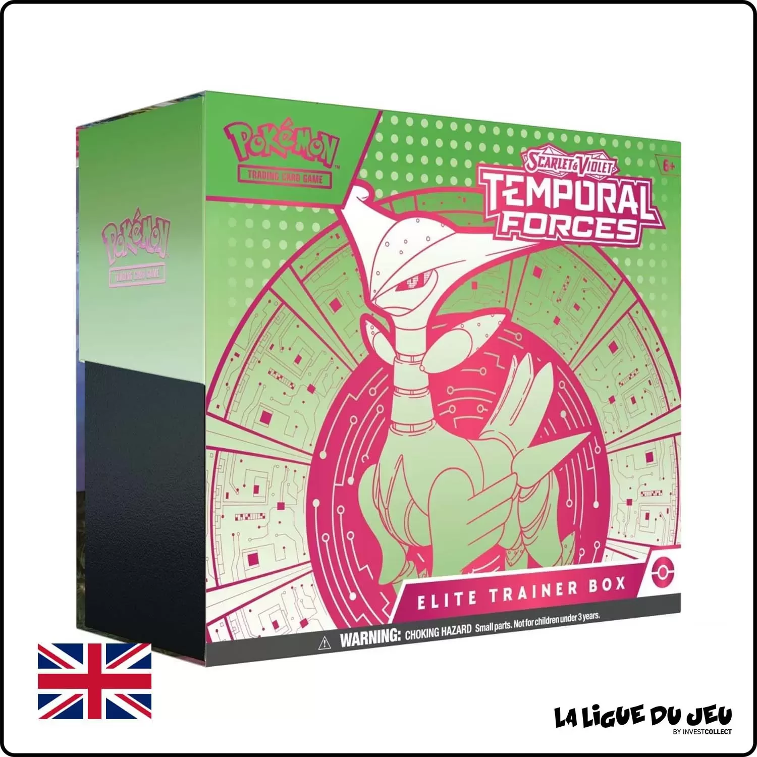 ETB - Pokemon - Forces Temporelles - Vert de Fer - EV5 - Scellé - Anglais