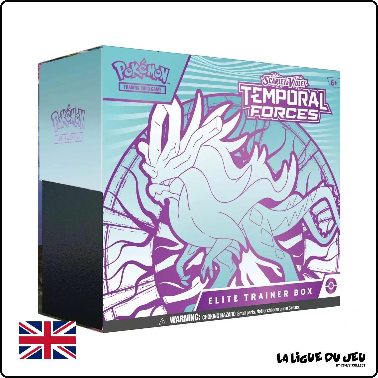 ETB - Pokemon - Forces Temporelles - Serpente Eau - EV5 - Scellé - Anglais