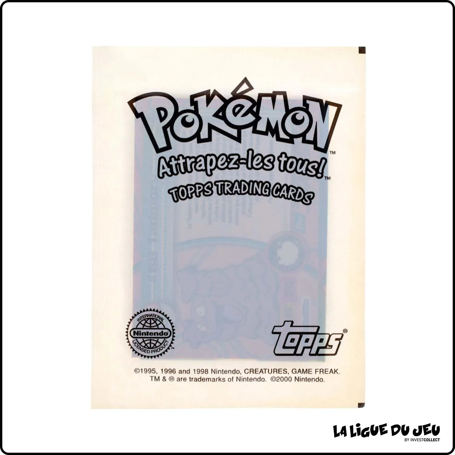 Booster - Topps - Pokemon - TV Animation - 4 cartes - Osselait - Scellé - Français