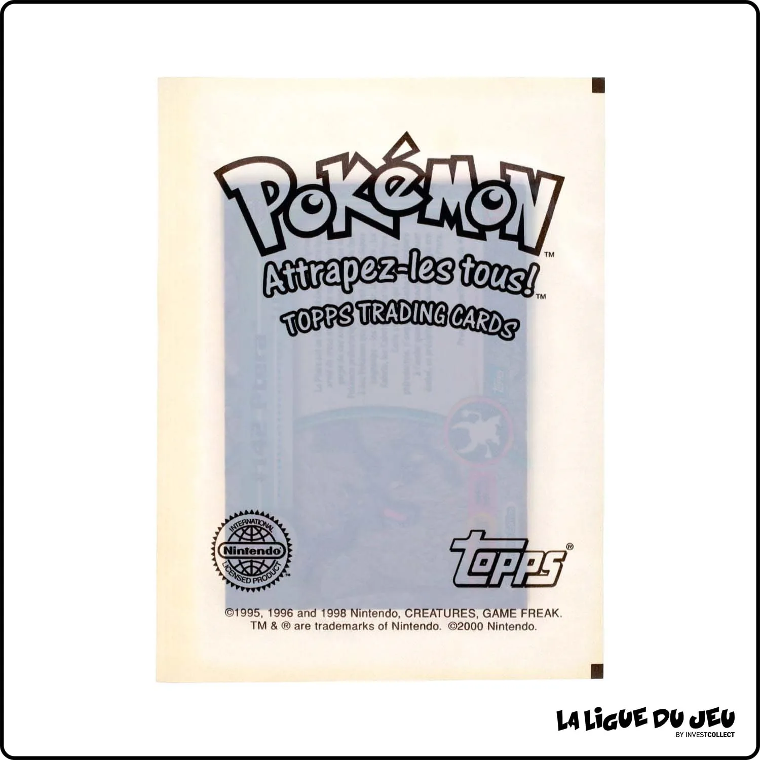 Booster - Topps - Pokemon - TV Animation - 4 cartes - Smogo - Scellé - Français