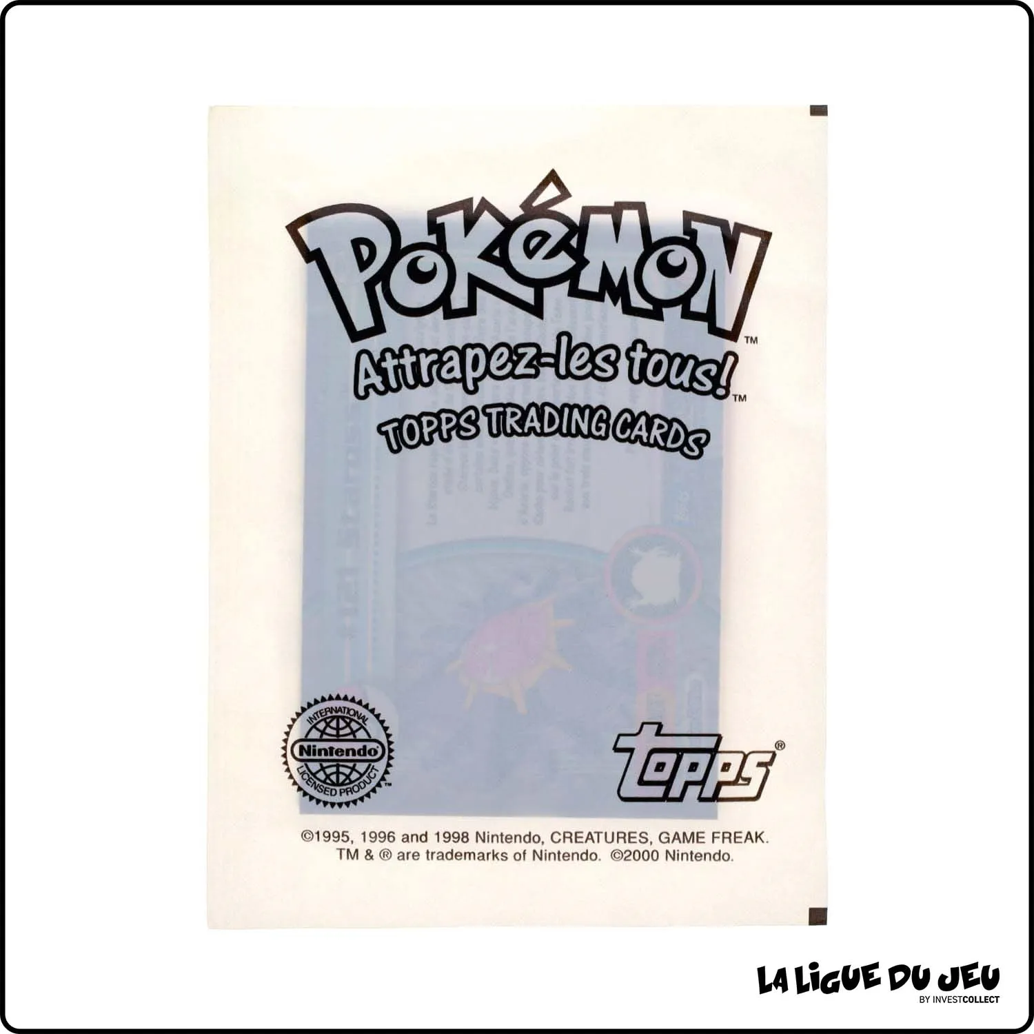 Booster - Topps - Pokemon - TV Animation - 4 cartes - Magicarpe - Scellé - Français