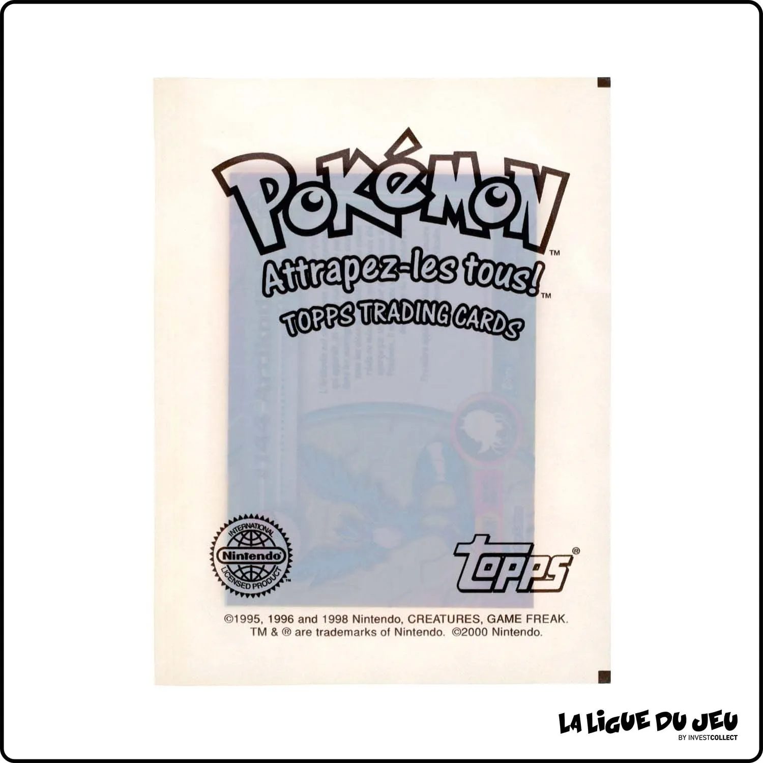 Booster - Topps - Pokemon - TV Animation - 4 cartes - Jessie - Scellé - Français