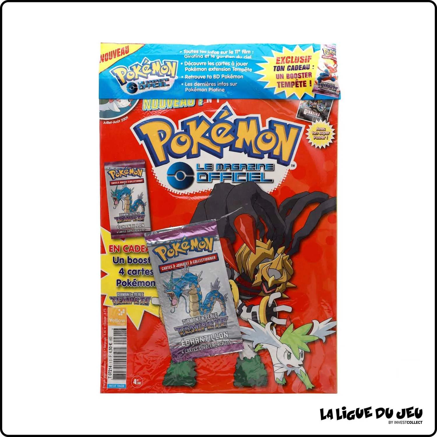 Magazine Pokemon - Diamant et Perle Tempête - Échantillon - Scellé - Français