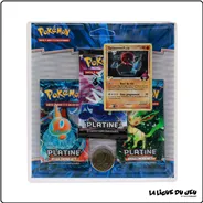 Tripack - Pokemon - 2 Boosters Rivaux Émergeants & 1 Booster Platine Base - Illustration Tarinorme - Scellé - Français