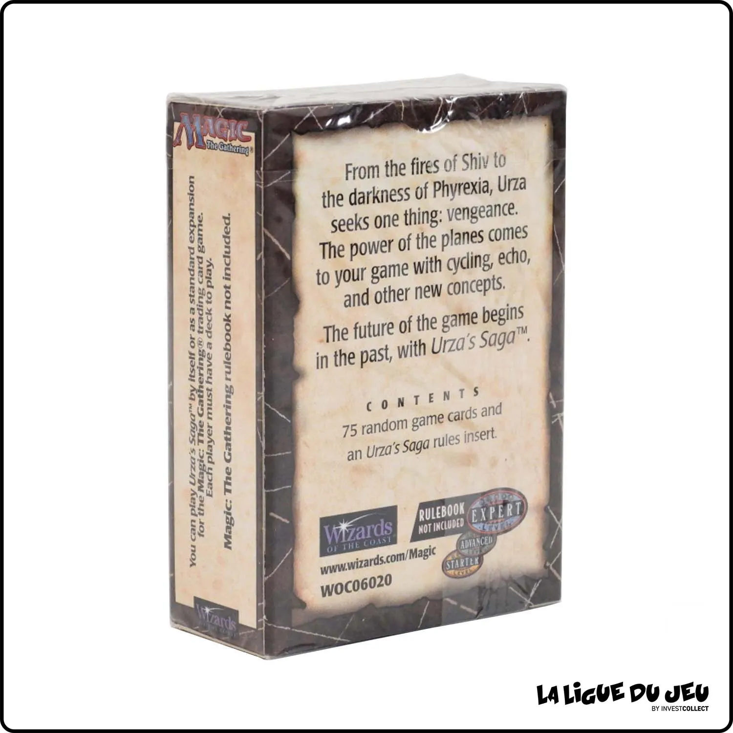 Deck - Magic the Gathering - Urza's Saga - Tournament Pack - Anglais - Scellé