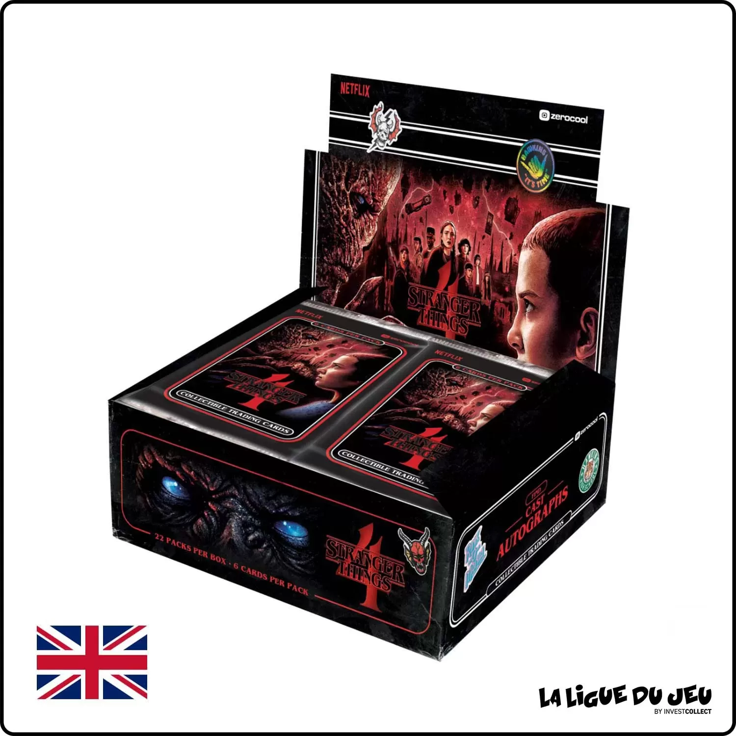 Display - Topps - Stranger Things Saison 4 - Hobby Box - Scellé - Anglais