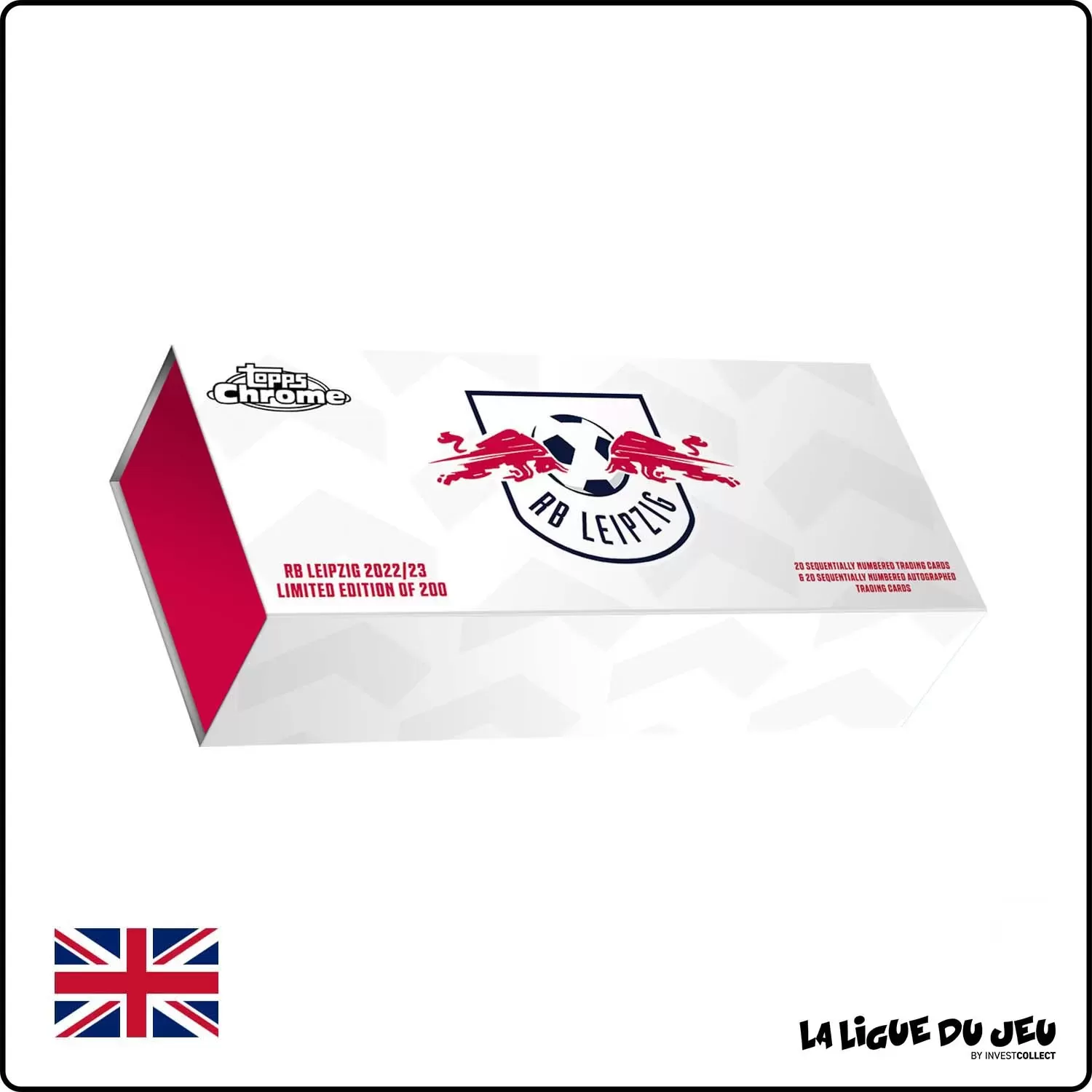 Display - Topps - RasenBallsport Leipzig Chrome Set - Scellé - Anglais