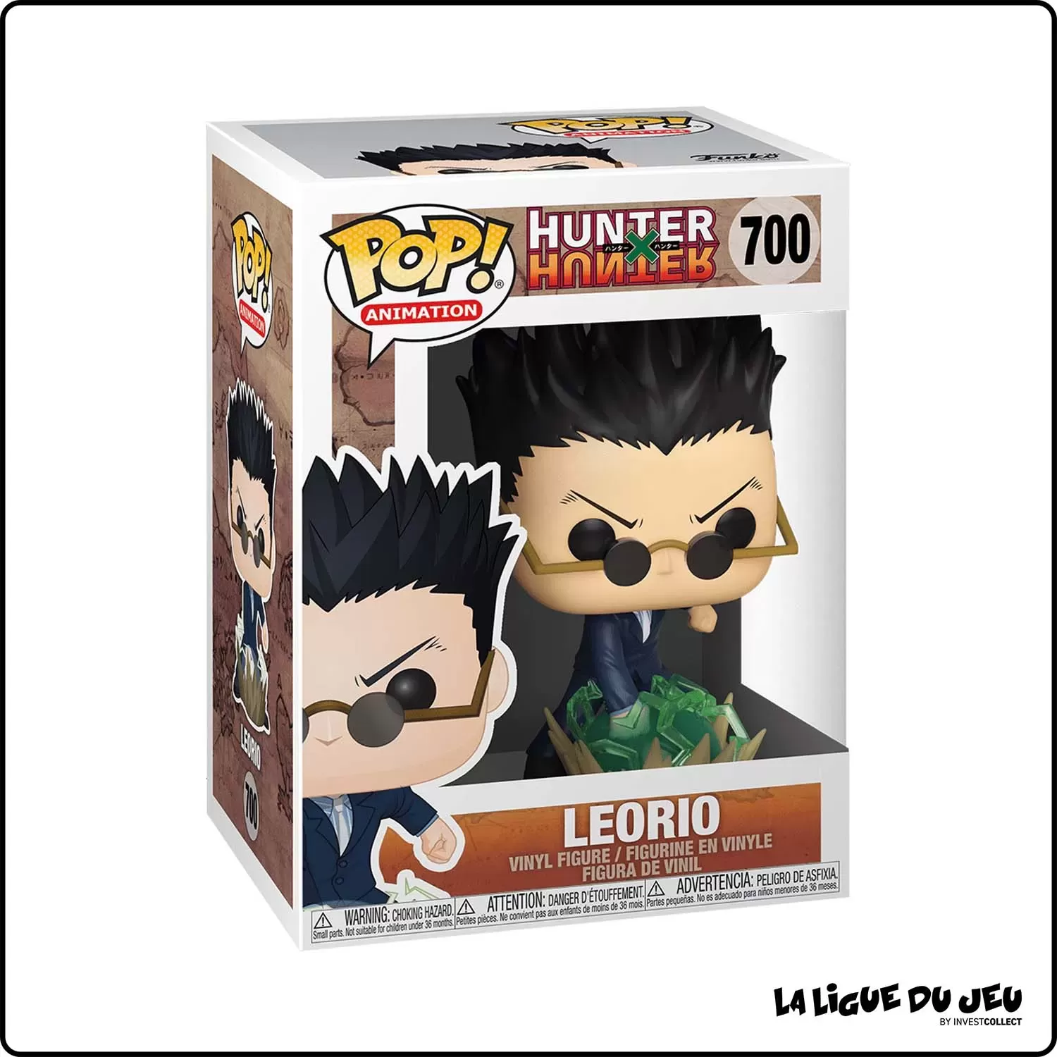 Figurine - POP! - Hunter x Hunter - Animation Vinyl 700 - Leorio 9 cm