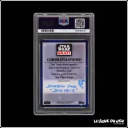 Topps - Star Wars - Star Wars Galaxy Chrome - General Grievous - Sketch Jackson ONG - PSA 7 - Anglais