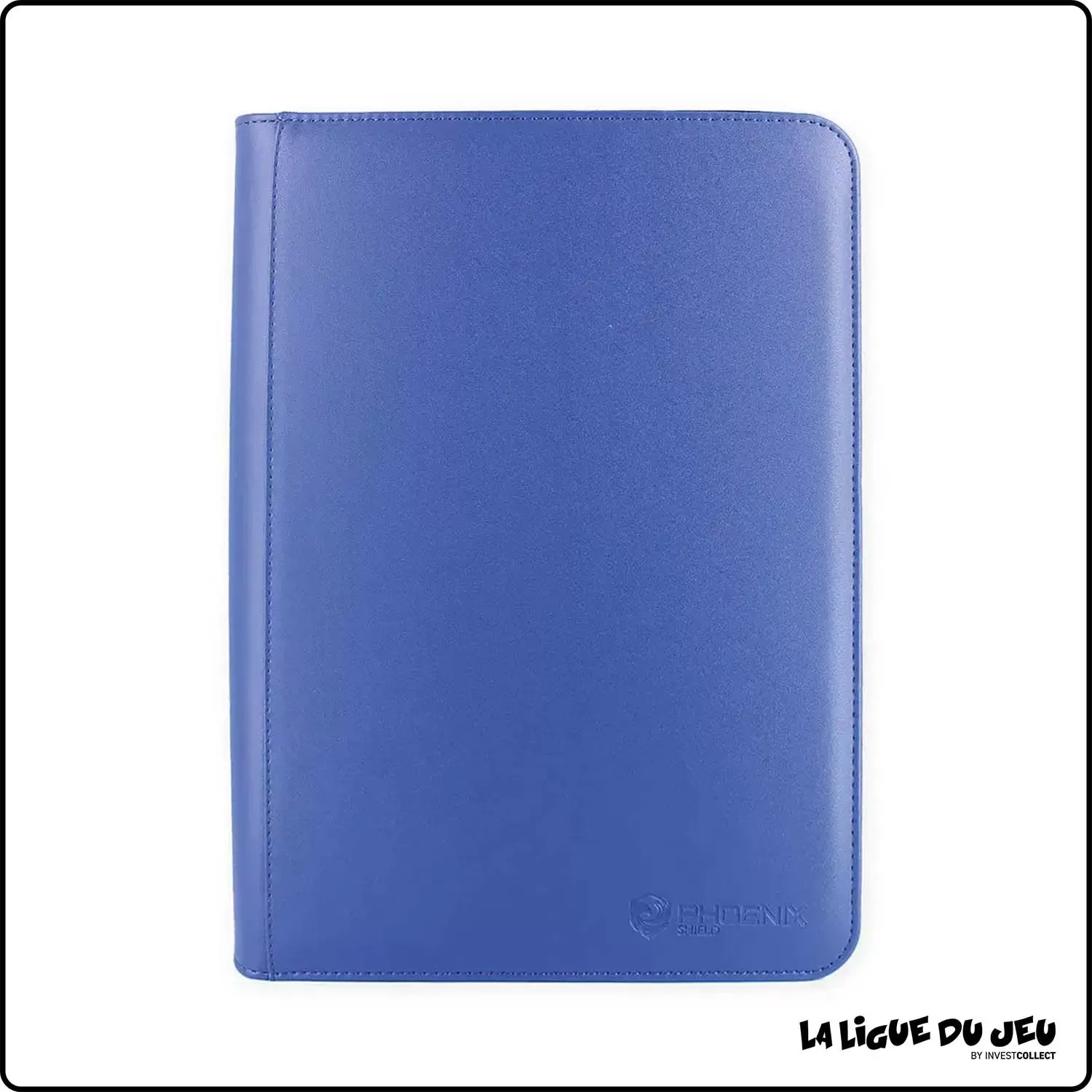 Portfolio - Phoenix Shield - Deluxe Zipper Album - 360 cases - Bleu Marine Phoenix Shield - 1