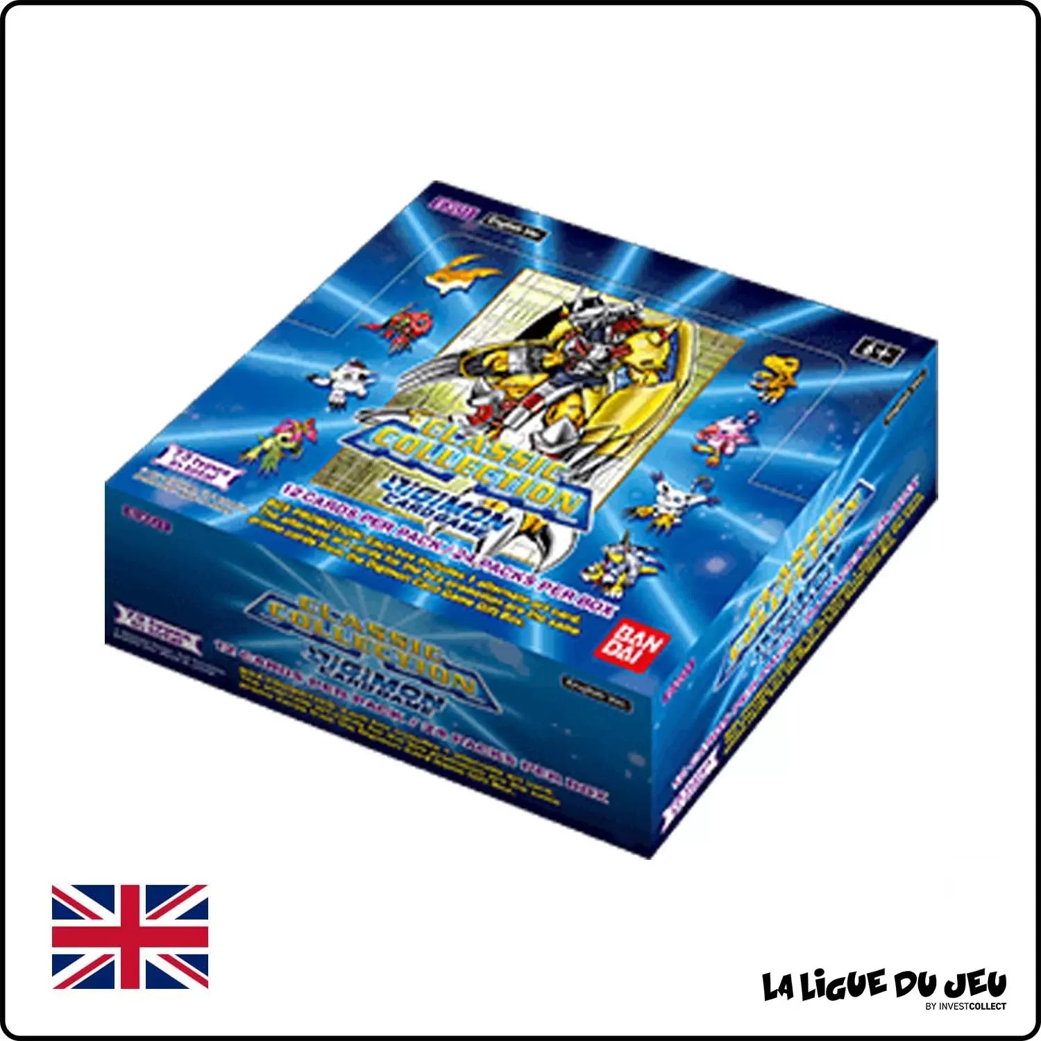 Display - Digimon Card Game - Classic Collection - EX01 - 24 Boosters - Scellé - Anglais Bandai - 1