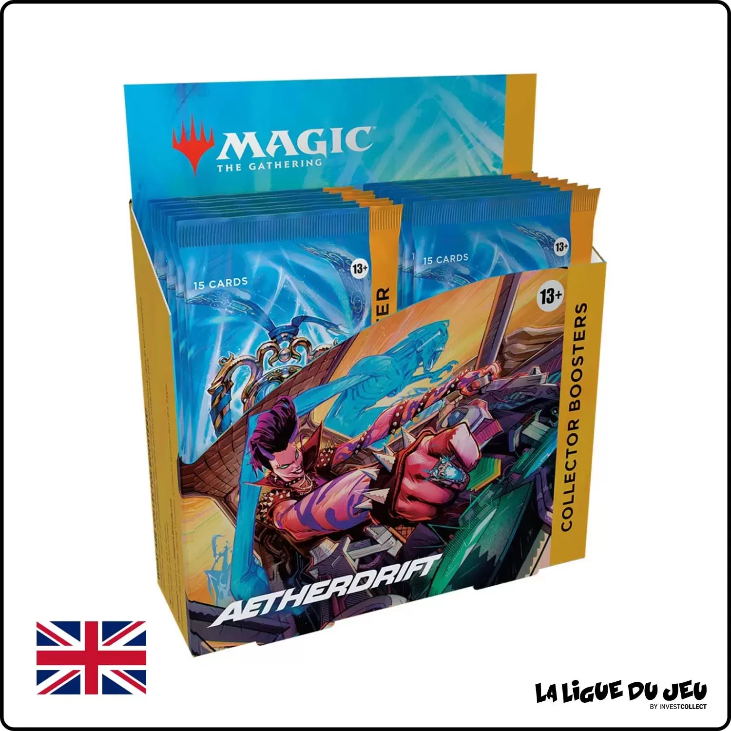 [07-02-2025] Display - Magic the Gathering - Aetherdrift - 12 Boosters Collector - Scellé - Anglais Wizards of the Coast - 1