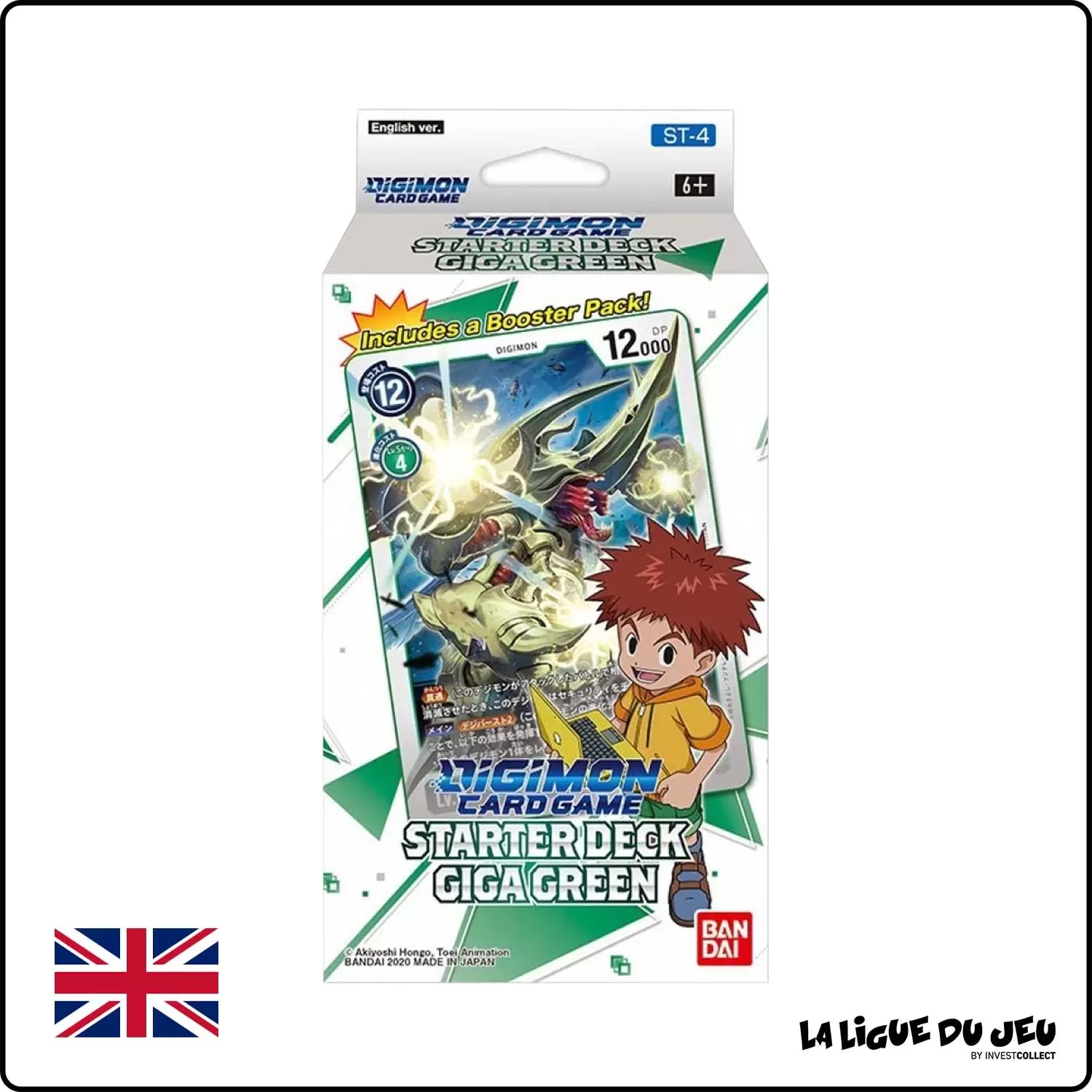 Deck - Digimon Card Game - Starter Deck: Giga Green - ST4 - Scellé - Anglais Bandai - 1