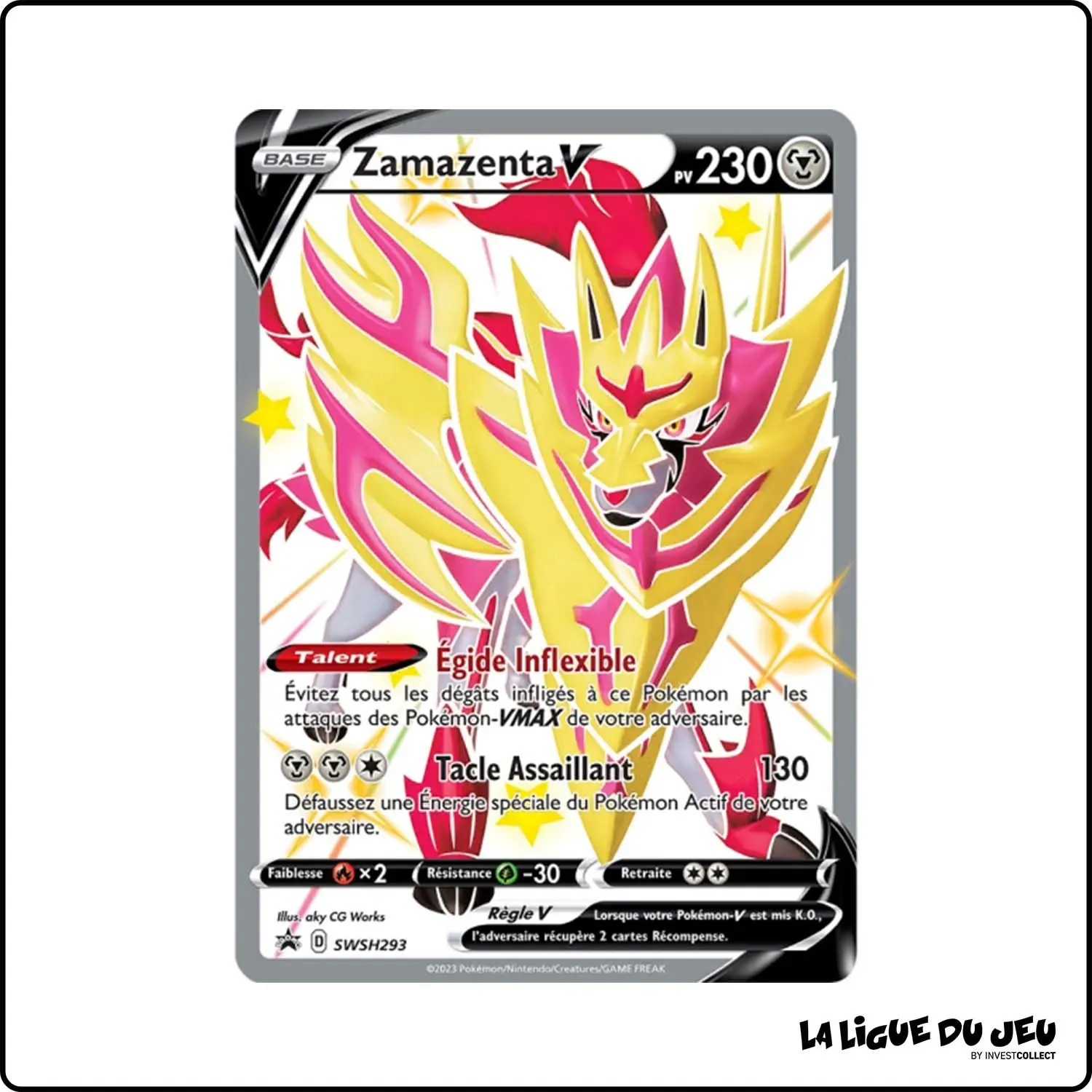 Promo - Pokemon - Épée et Bouclier Promo - Zamazenta V SWSH293 The Pokémon Company - 1