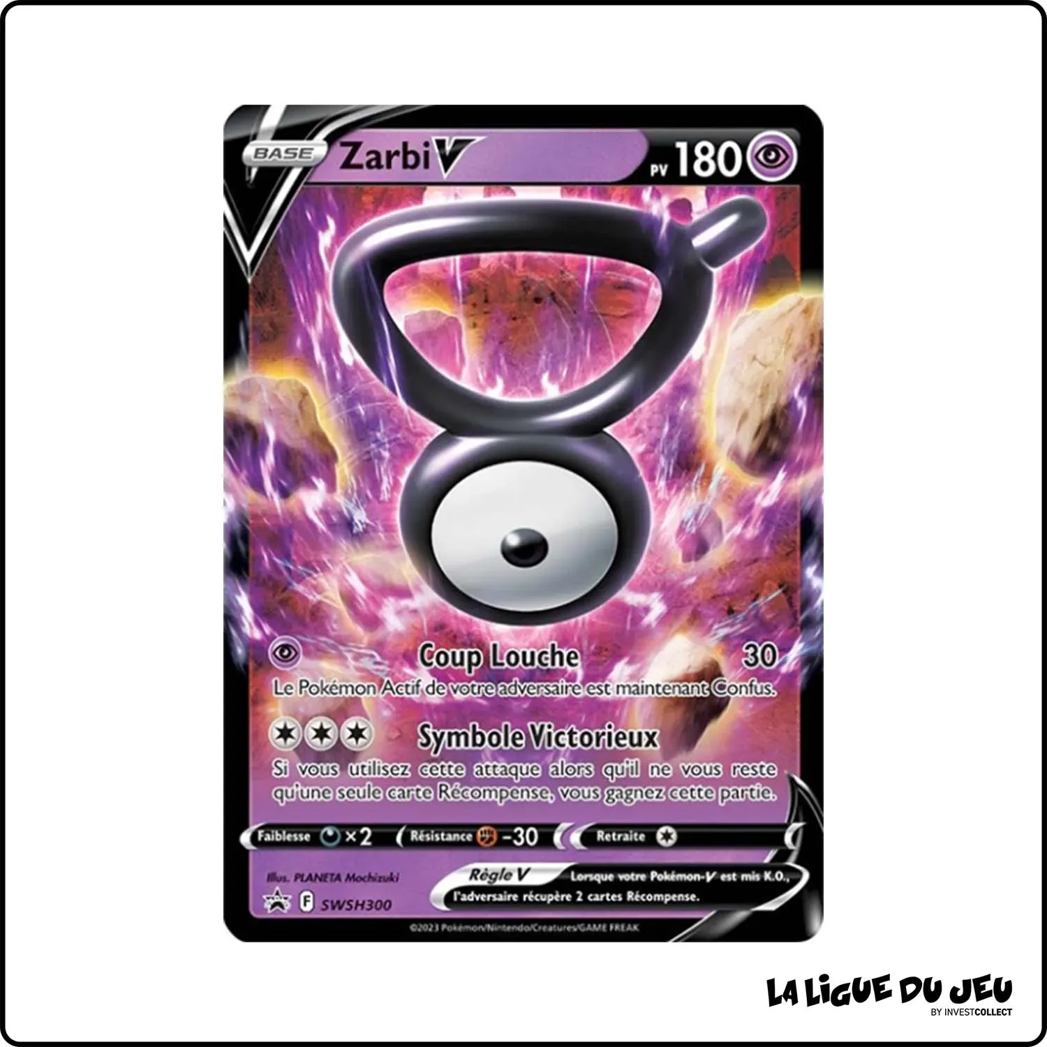 Promo - Pokemon - Épée et Bouclier Promo - Zarbi V SWSH300 The Pokémon Company - 1