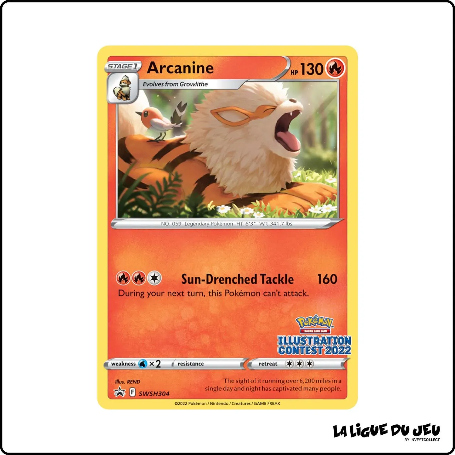 Promo - Pokemon - Épée et Bouclier Promo - Arcanin SWSH304 The Pokémon Company - 1