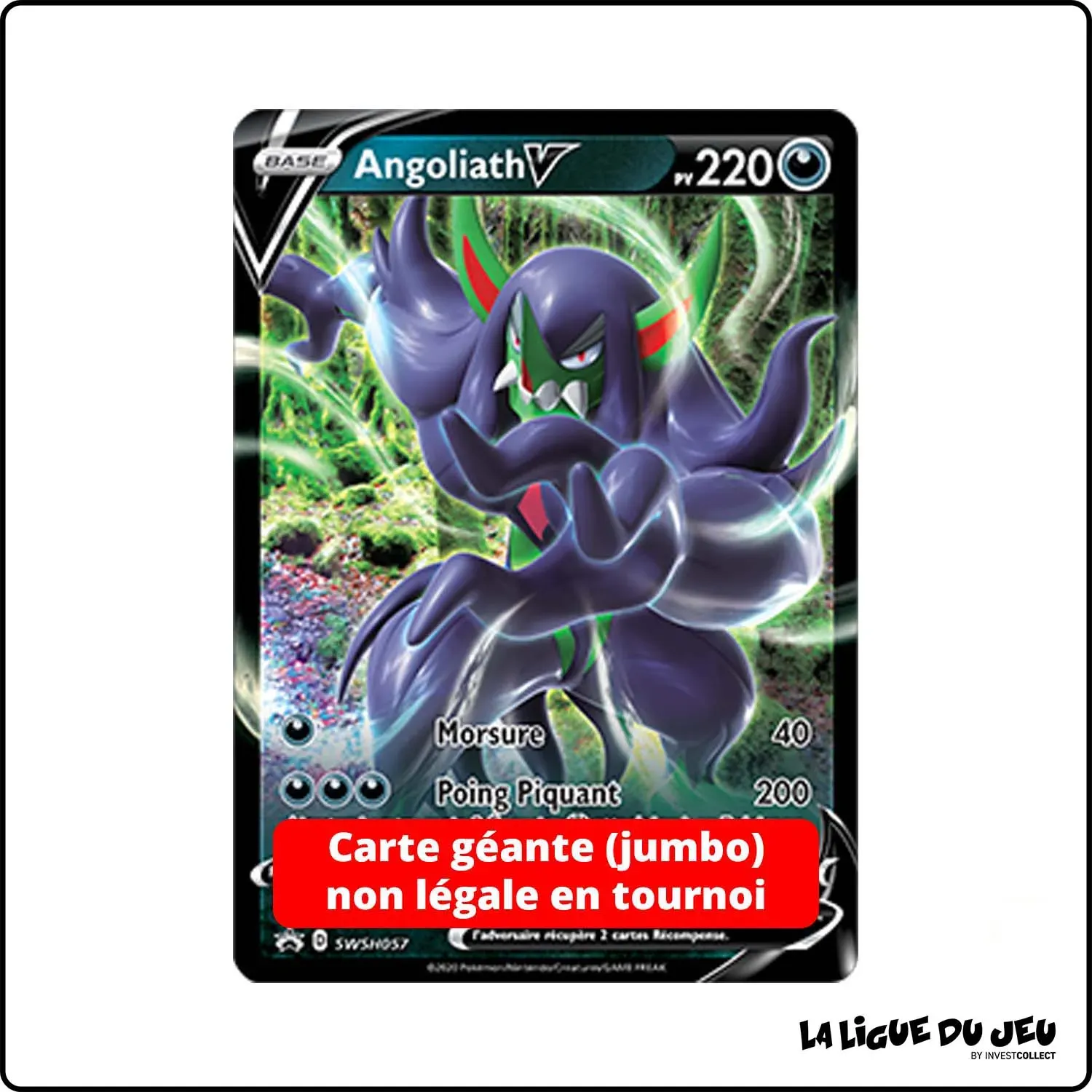 Promo Jumbo - Pokemon - Épée et Bouclier Promo - Angoliath V SWSH057 The Pokémon Company - 1