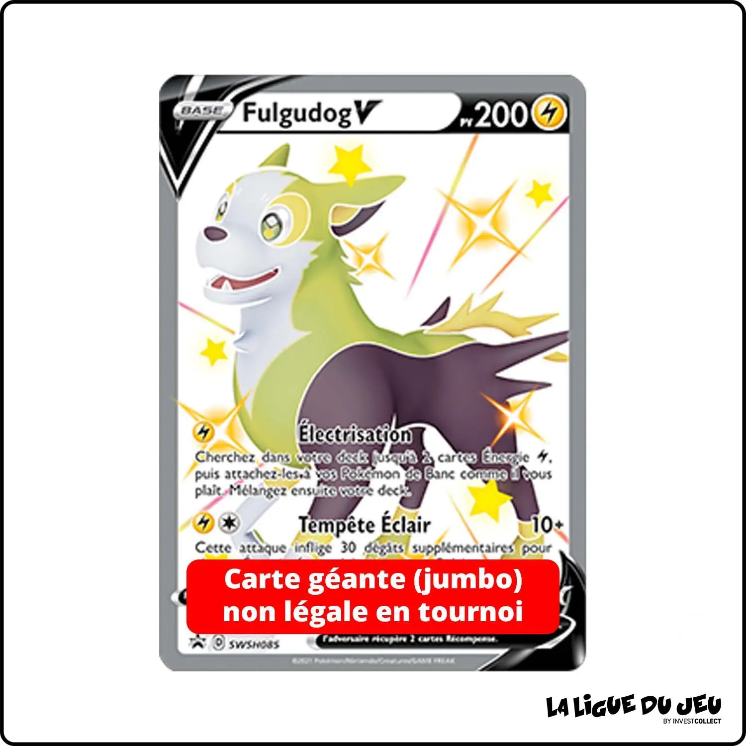 Promo Jumbo - Pokemon - Épée et Bouclier Promo - Fulgudog V SWSH085 The Pokémon Company - 1