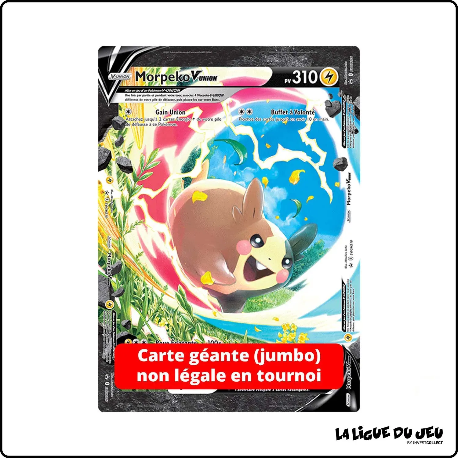 Promo Jumbo - Pokemon - Épée et Bouclier Promo - Morpeko V-UNION SWSH The Pokémon Company - 1