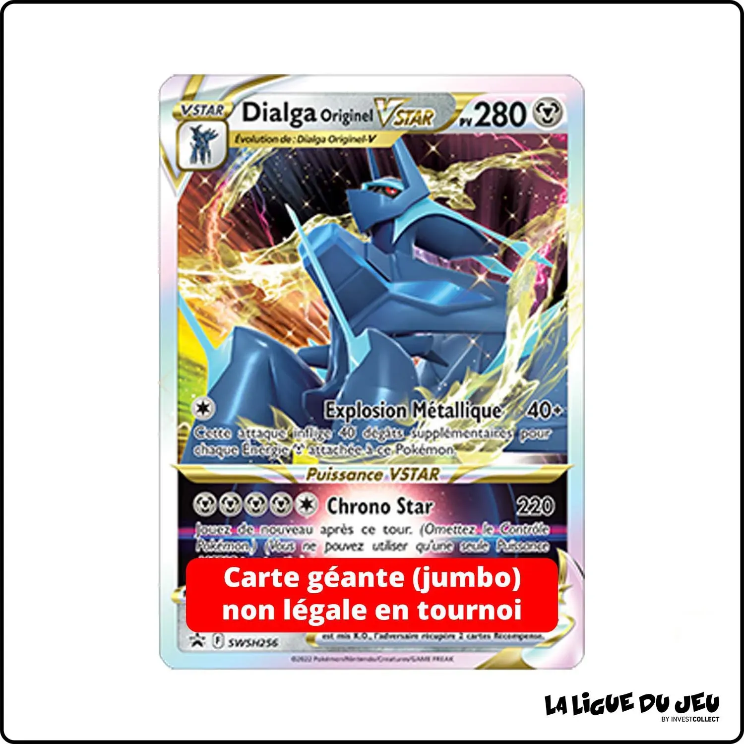 Promo Jumbo - Pokemon - Épée et Bouclier Promo - Dialga Originel VSTAR SWSH256 The Pokémon Company - 1