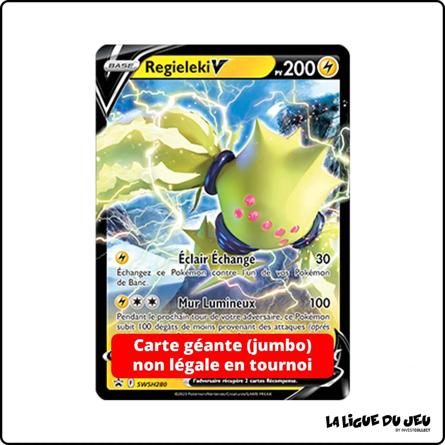 Promo Jumbo - Pokemon - Épée et Bouclier Promo - Regieleki V SWSH280 The Pokémon Company - 1