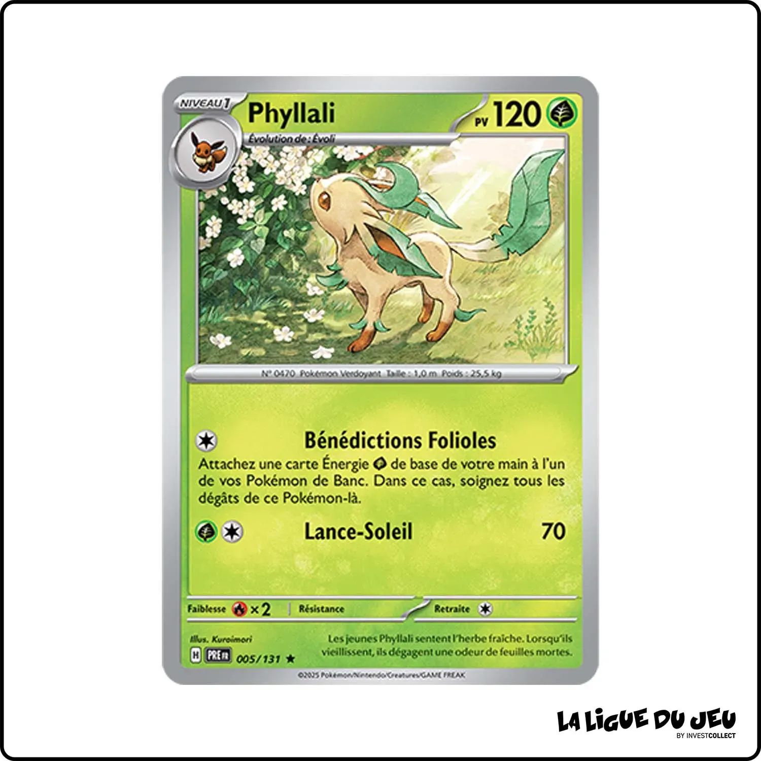 Holo - Pokemon - Évolutions Prismatiques - Phyllali 5/131 Pokemon Company - 1