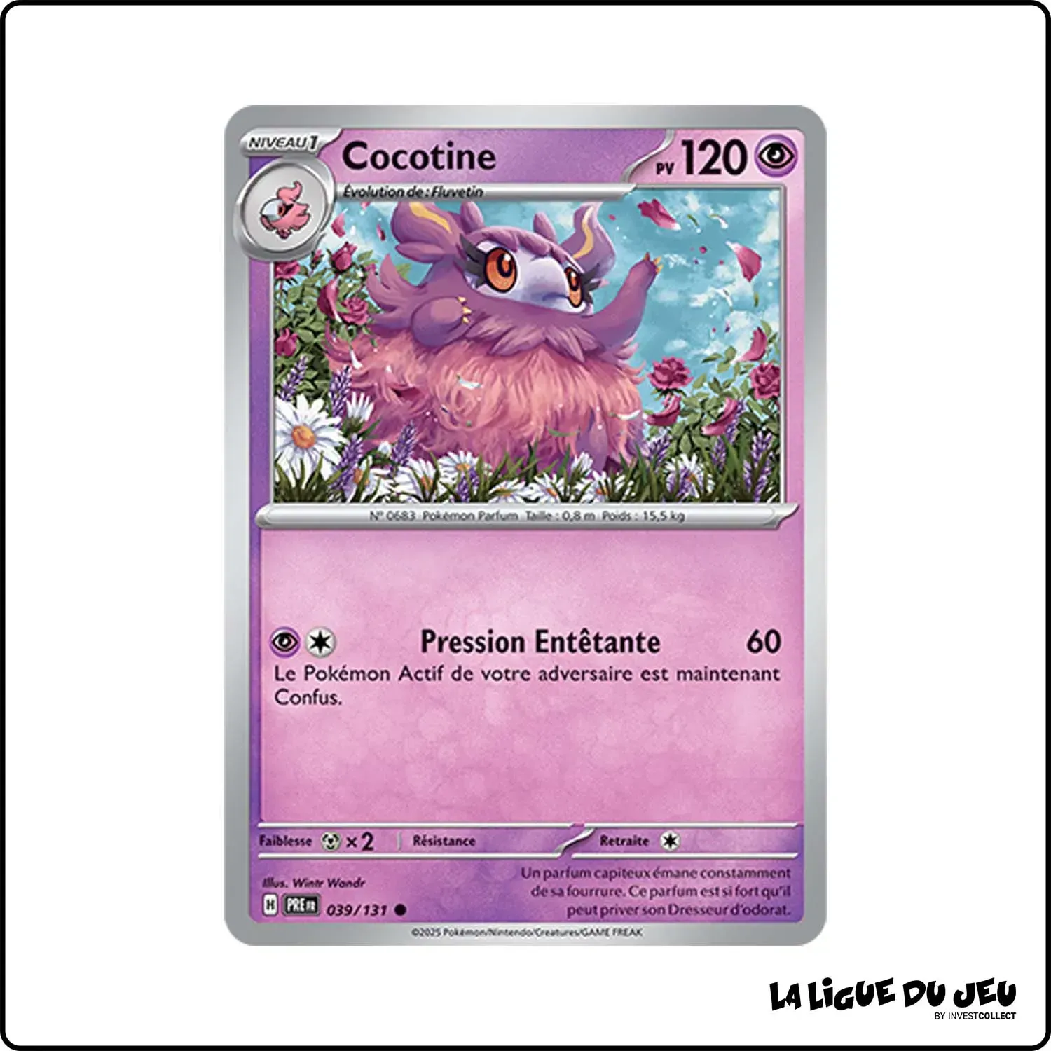 Commune - Pokemon - Évolutions Prismatiques - Cocotine 39/131 Pokemon Company - 1