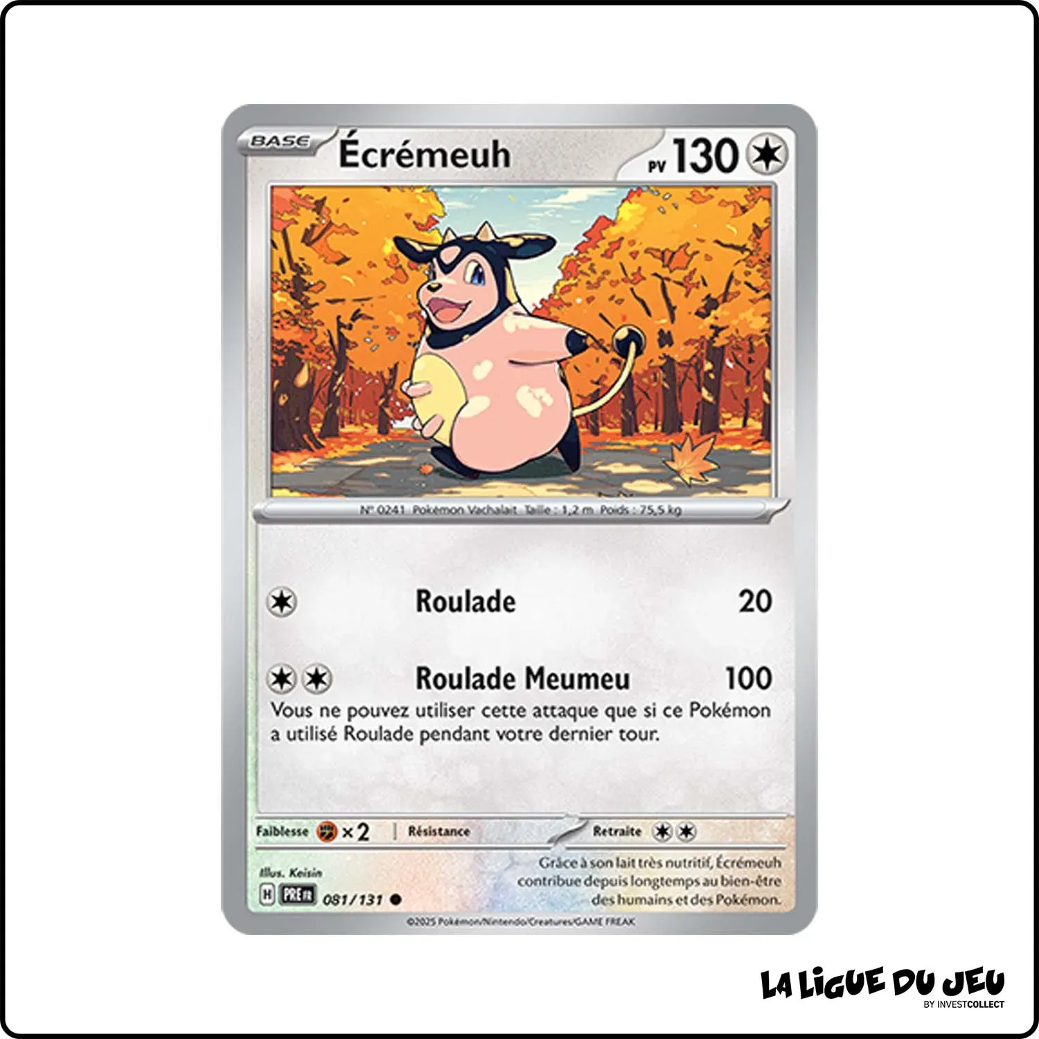 Commune - Pokemon - Évolutions Prismatiques - Écrémeuh 81/131 Pokemon Company - 1