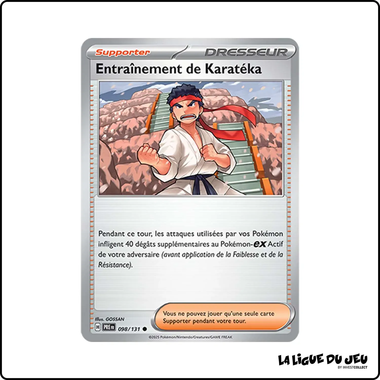 Commune - Pokemon - Évolutions Prismatiques - Entraînement de Karatéka 98/131 Pokemon Company - 1