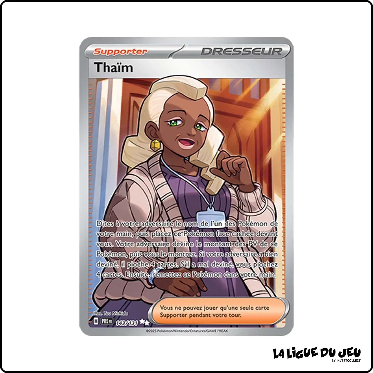 Ultra - Pokemon - Évolutions Prismatiques - Thaïm 143/131