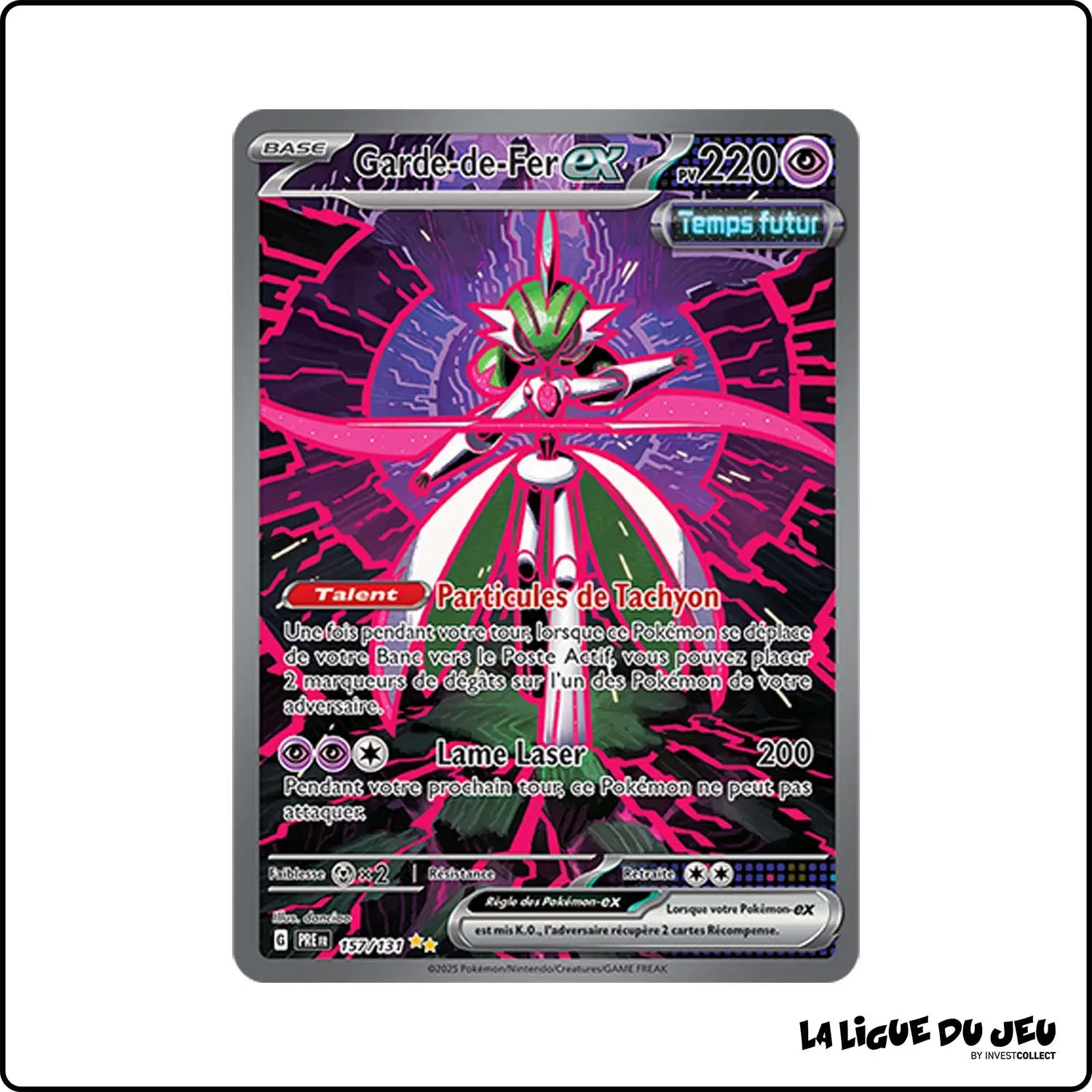 ISR - Pokemon - Évolutions Prismatiques - Garde-de-Fer ex 157/131