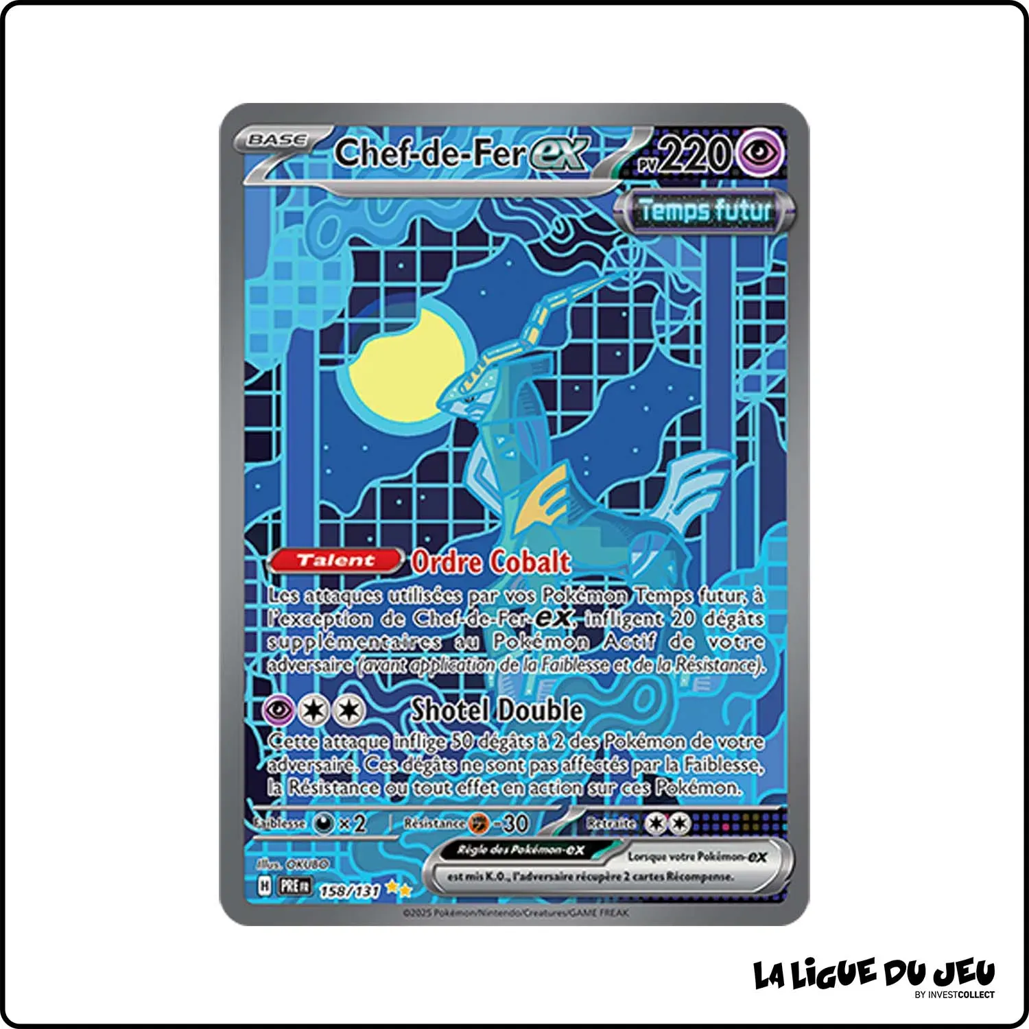 ISR - Pokemon - Évolutions Prismatiques - Chef-de-Fer ex 158/131