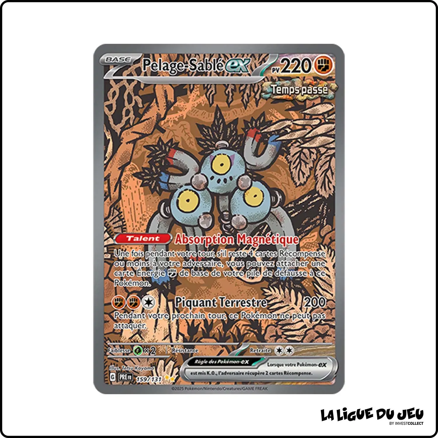 ISR - Pokemon - Évolutions Prismatiques - Pelage-Sablé ex 159/131