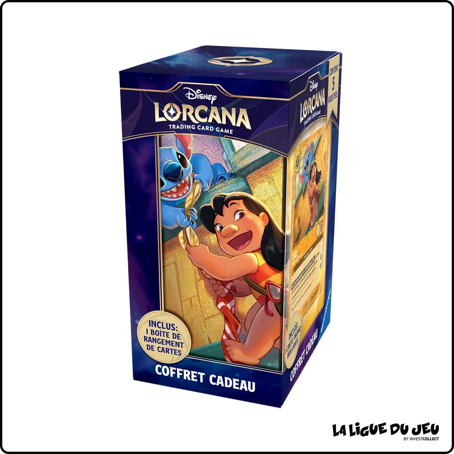 [07-03-2025] Coffret - Lorcana - Chapitre 7 - L'Île d'Archazia - Coffret Cadeau Lilo et Stitch - Scellé - Français Ravensburger 