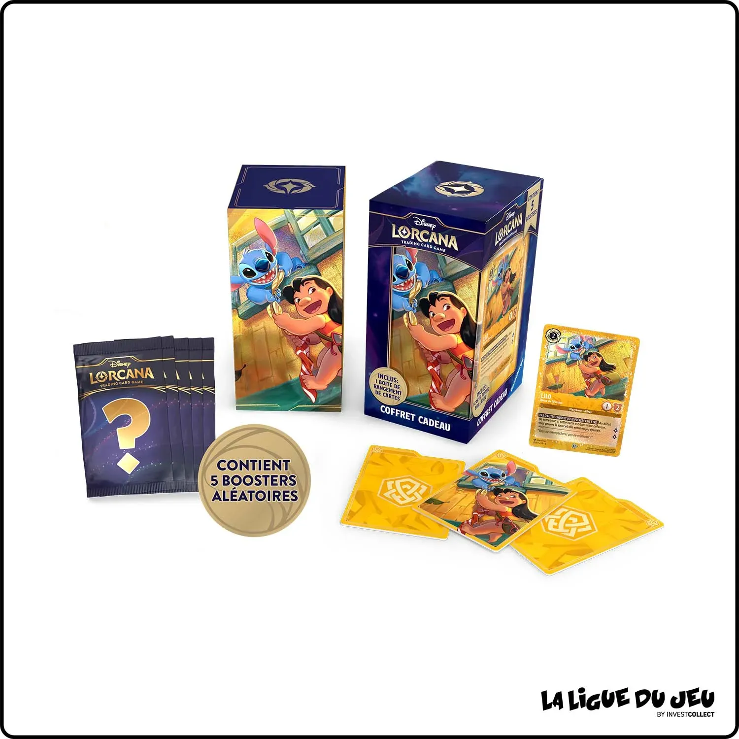 [07-03-2025] Coffret - Lorcana - Chapitre 7 - L'Île d'Archazia - Coffret Cadeau Lilo et Stitch - Scellé - Français Ravensburger 