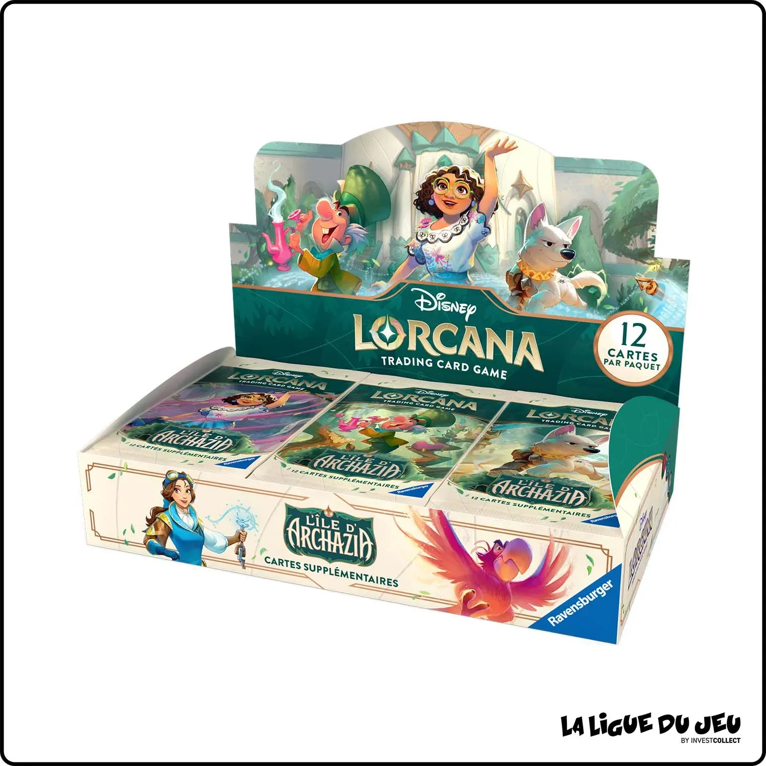 [07-03-2025] Display - Lorcana - Chapitre 7 - L'Île d'Archazia - 24 Boosters - Scellé - Français Ravensburger - 1