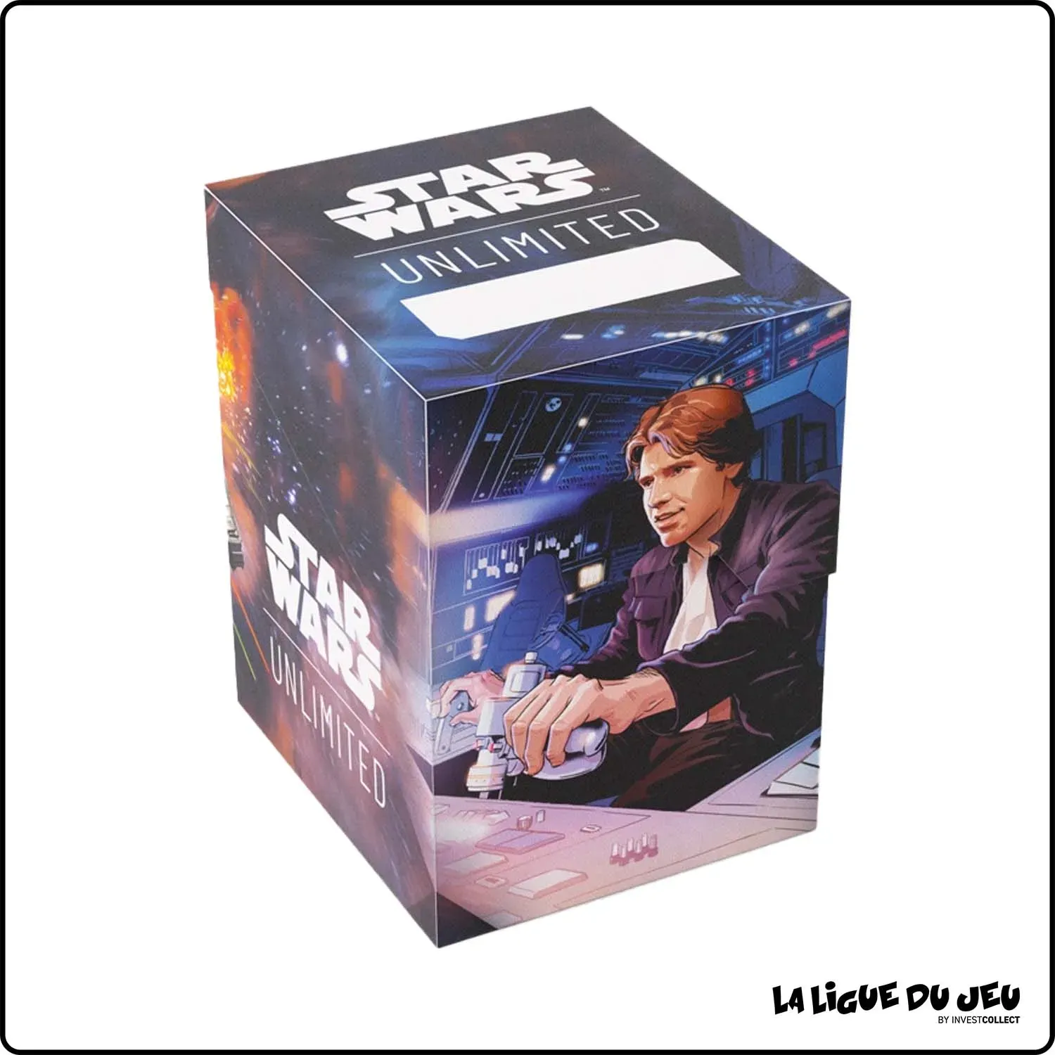 [14-03-2025] Deckbox - Star Wars Unlimited - Han Solo / Faucon Millenium Gamegenic - 1