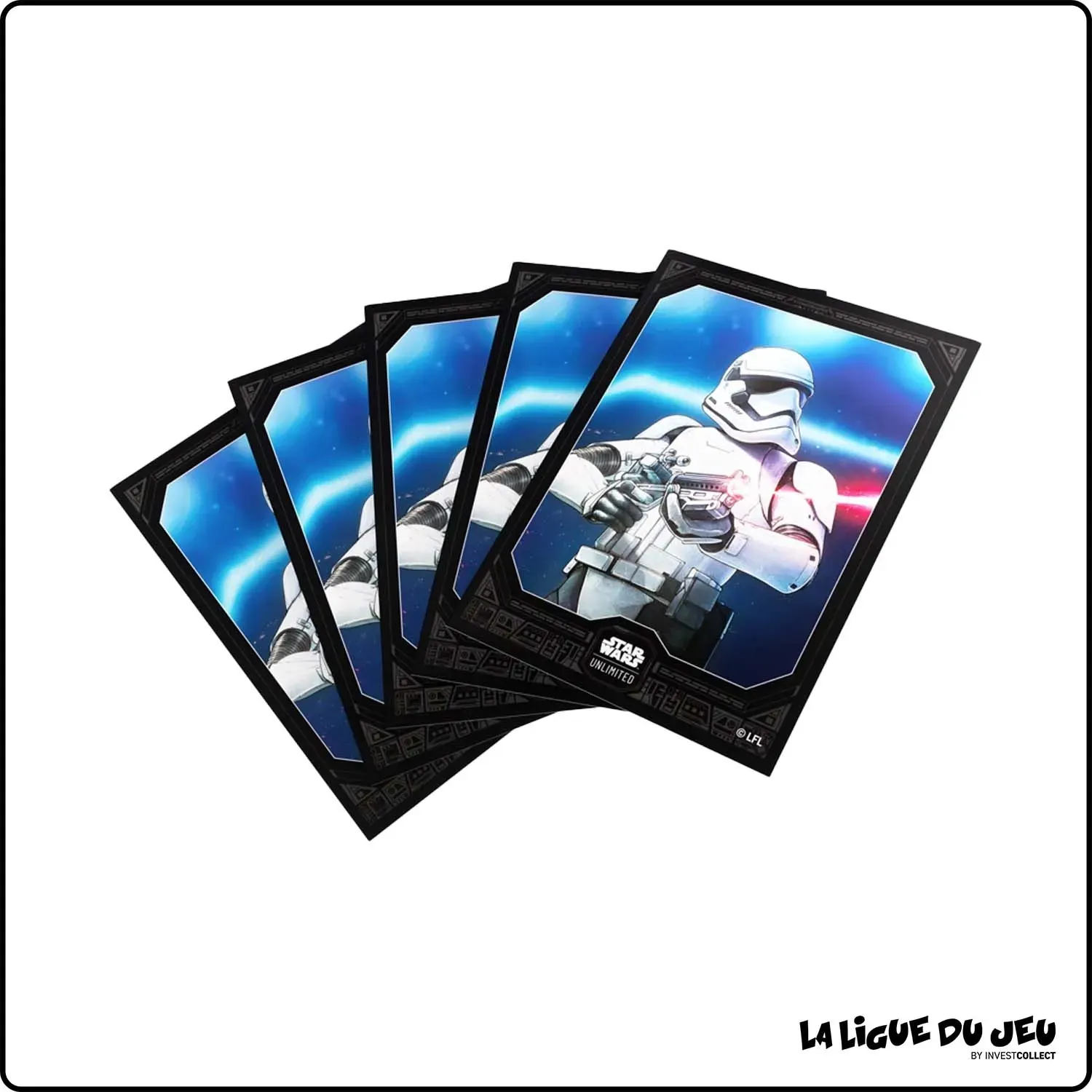 [14-03-2025] Sleeve - Star Wars Unlimited - Format Standard - Stormtrooper - par 60 Gamegenic - 1