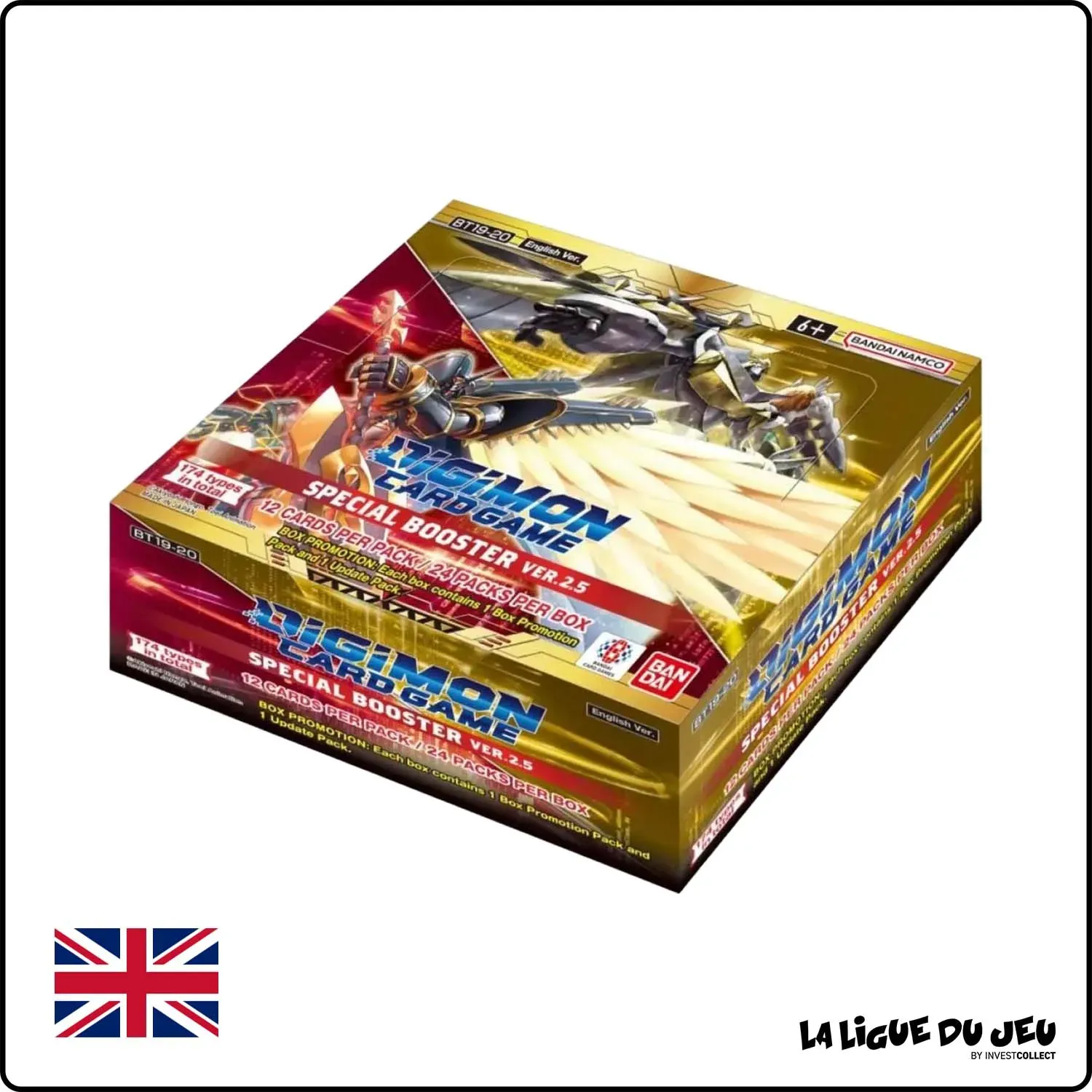 Display - Digimon Card Game - Special Booster Version 2.5 - BT19 & BT20 - 24 Boosters - Scellé - Anglais Bandai - 1